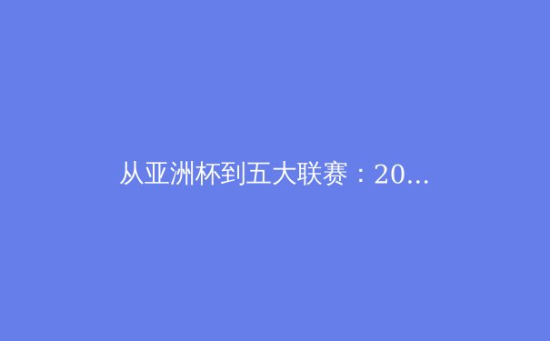 从亚洲杯到五大联赛：2024年夏季转会窗口的战术革命与资本博弈